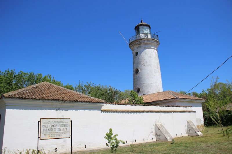 Der alte Leuchtturm (Farul Vechi) in Sulina