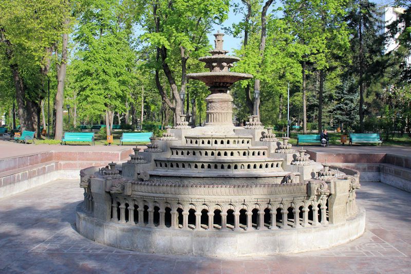 In der Parkanlage Ștefan cel Mare in Chișinău - in der Hauptstadt der Republik Moldau oder Republik Moldova