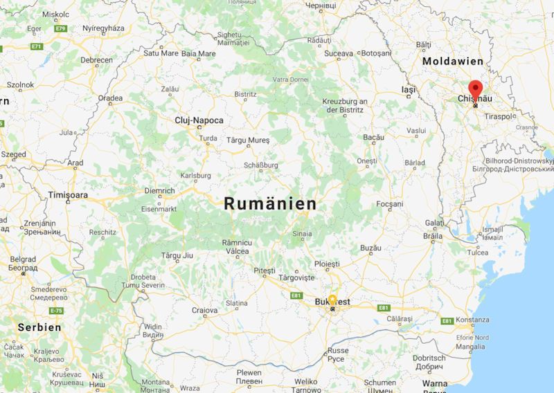 Quelle: Google Maps - Chișinău