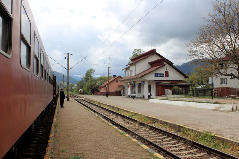 Foto: Bahnhof Vama - Mit der Bahn durch Rumänien - Urlaub in Rumänien Mit der Bahn durch Rumänien - Urlaub in Rumänien