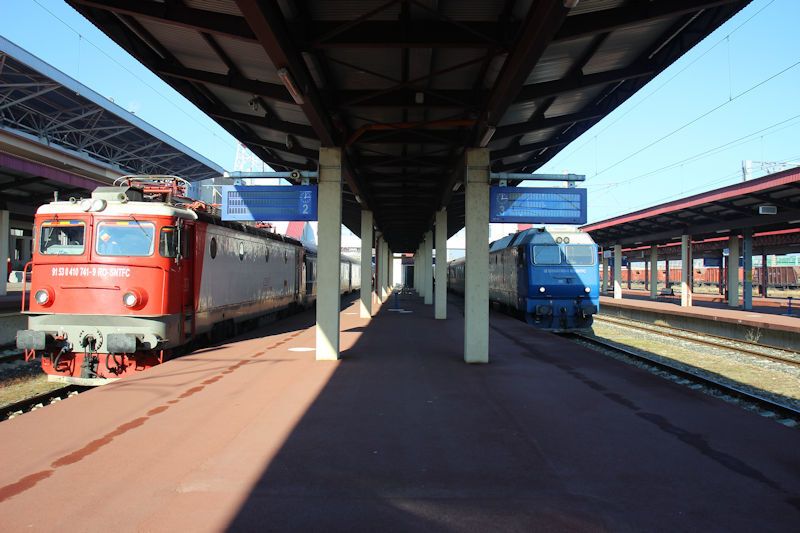 Bahnhof Galati - Bahnhof Galati - Gleis 2 und 3