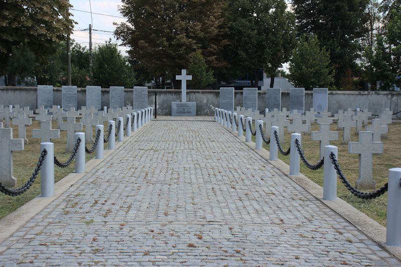 Auf dem deutschen Soldatenfriedhof in Galati