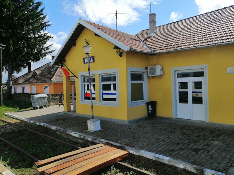 Foto: Der Bahnhof in Voila