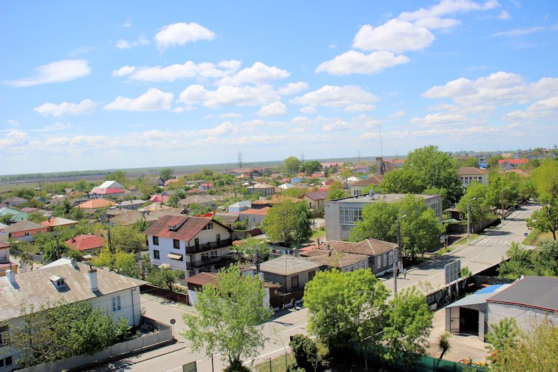 Blick vom alte Leuchtturm (Farul Vechi) au Sulina in Richtung Südwesten