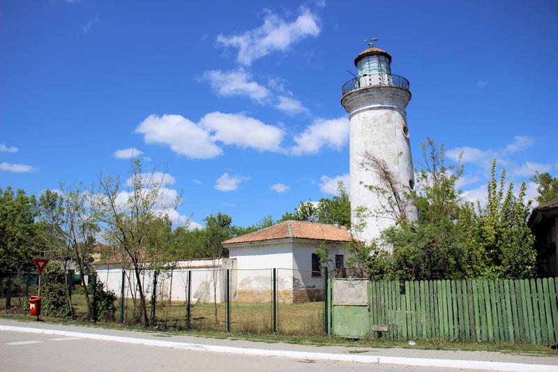 Der alte Leuchtturm (Farul Vechi) in Sulina - ganz in der Nähe vom Schwarzen Meer