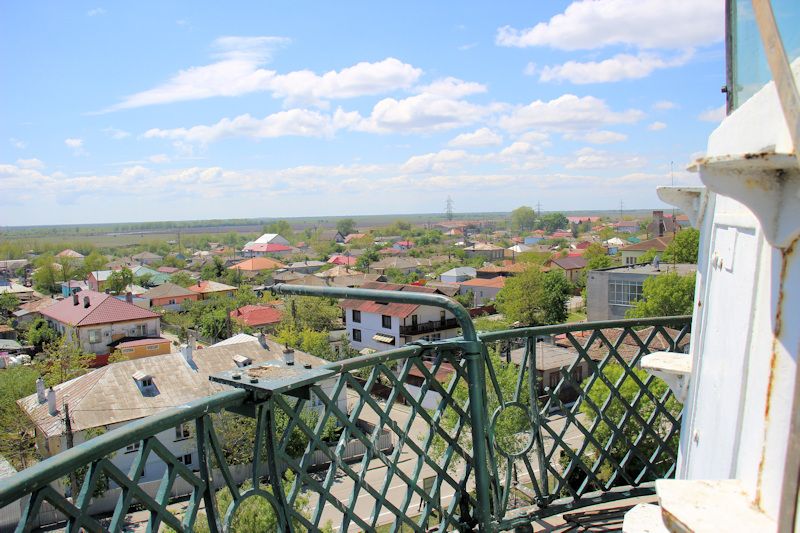 Blick vom alte Leuchtturm (Farul Vechi) au Sulina in Richtung Südwesten