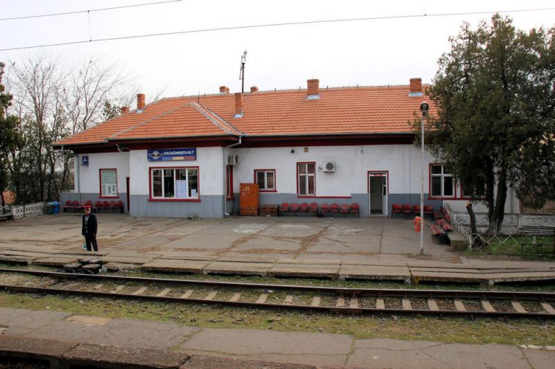 Bahnhof Drăgănești-Olt