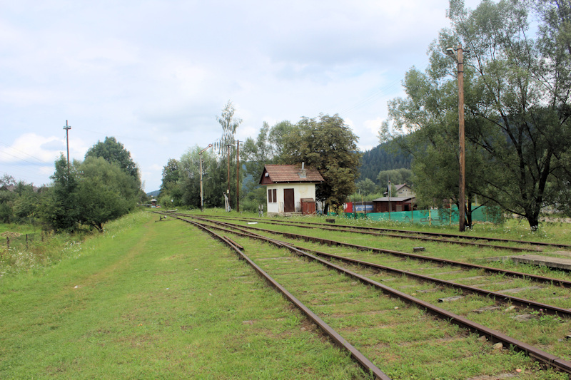 Der Bahnhof von Putna