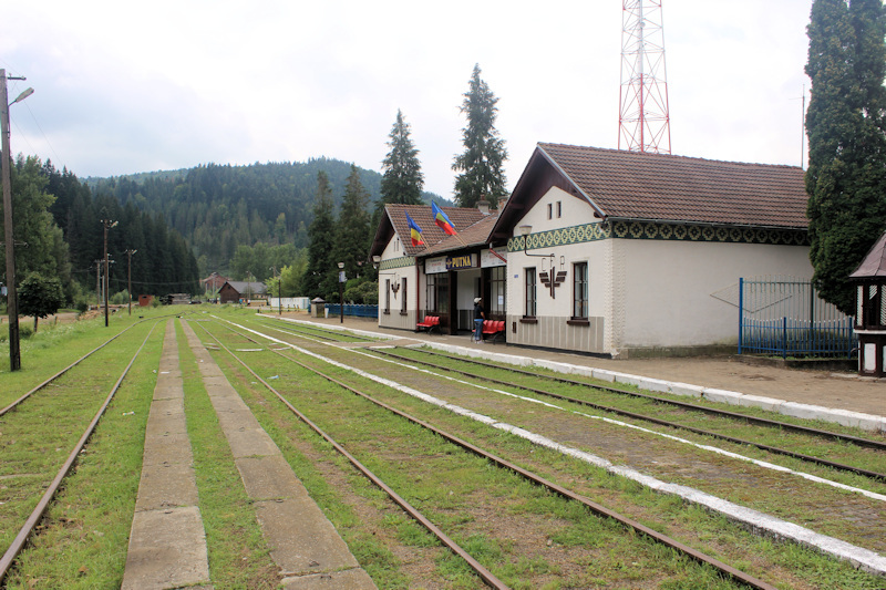 Der Bahnhof von Putna