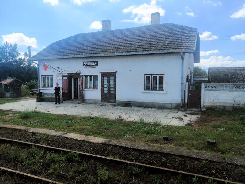 Foto: Bahnhof in Sibiu Gr. Șelimbăr Hm