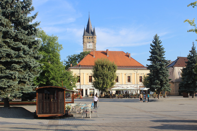 Im Zentrum vom Baia Mare