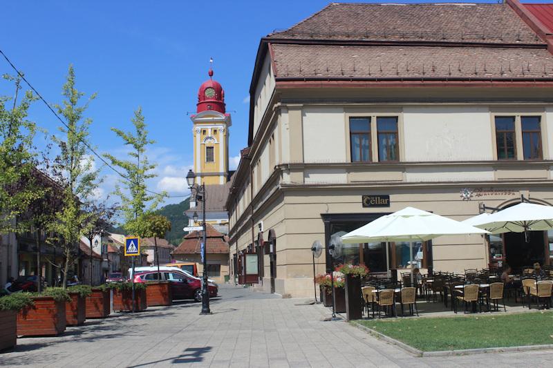 Im Zentrum vom Baia Mare - Piata Libertatii