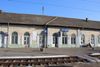 Der Bahnhof in Barboși, ein Vorort von Galați