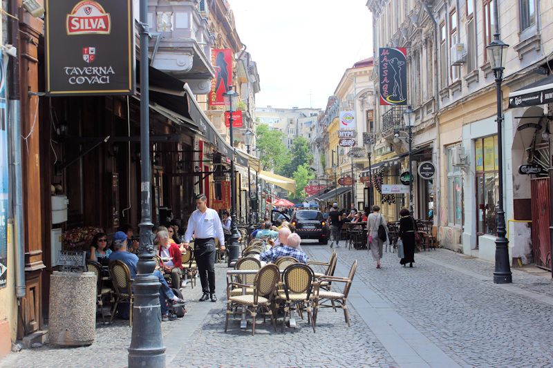 In der Altstadt von Bukarest - in Lipscani In der Altstadt von Bukarest - in Lipscani