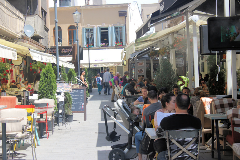 In der Altstadt von Bukarest - in Lipscani