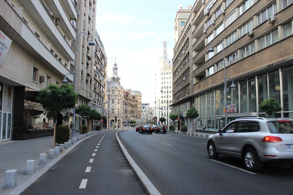 In Bukarest auf der Calea Victorei