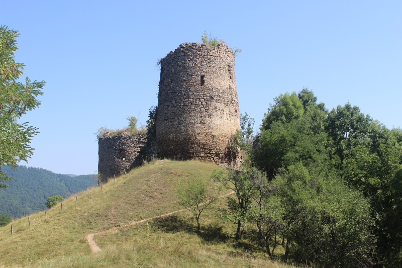 Die Burg Bologa bei Cluj Napoca (Klausenburg)