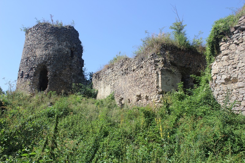 Foto: Die Burg Bologa bei Cluj Napoca (Klausenburg)