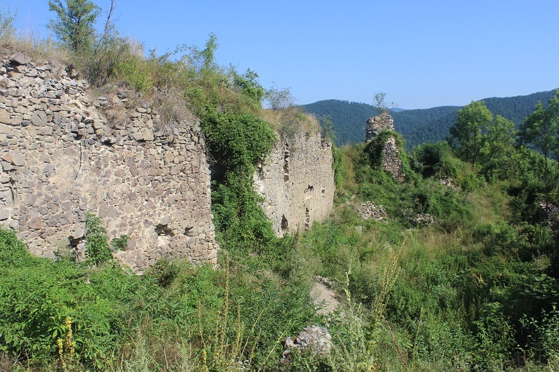 Die Burg Bologa bei Cluj Napoca (Klausenburg)