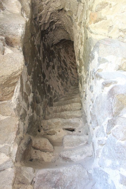 Treppe in der Burg Bologa bei Cluj Napoca (Klausenburg) Treppe in der Burg Bologa bei Cluj Napoca (Klausenburg)