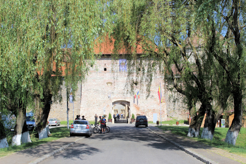 Burg Fagaras - Eingangsbereich