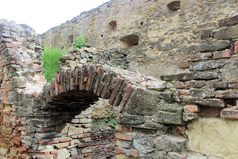 Die Burg Fagaras - im Innenbereich Die Burg Fagaras - im Innenbereich
