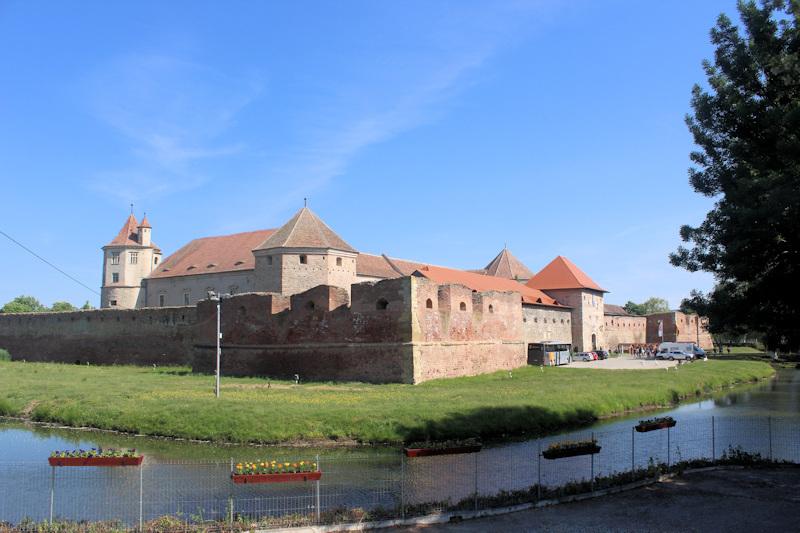 Die Burg Fagaras - Außenansicht Die Burg Fagaras - Außenansicht