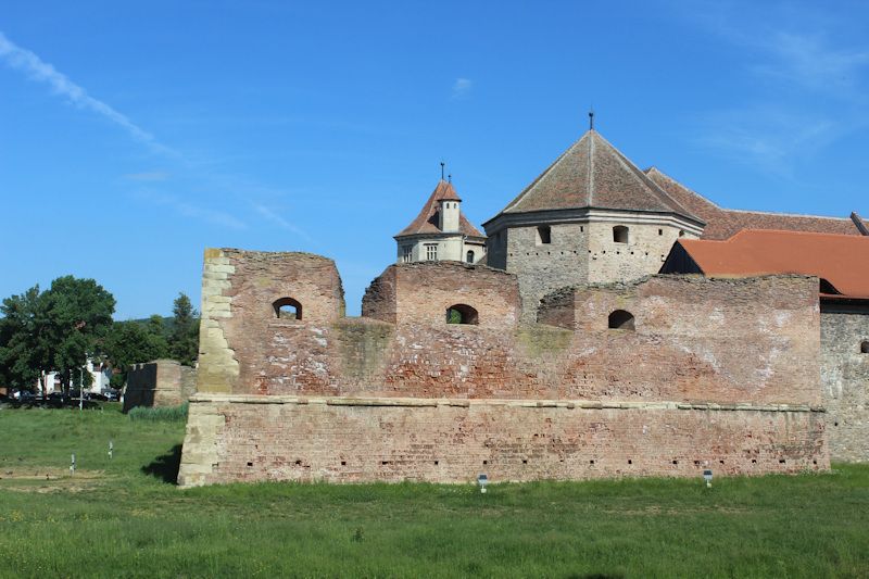 Die Burg Fagaras - Außenansicht Die Burg Fagaras - Außenansicht