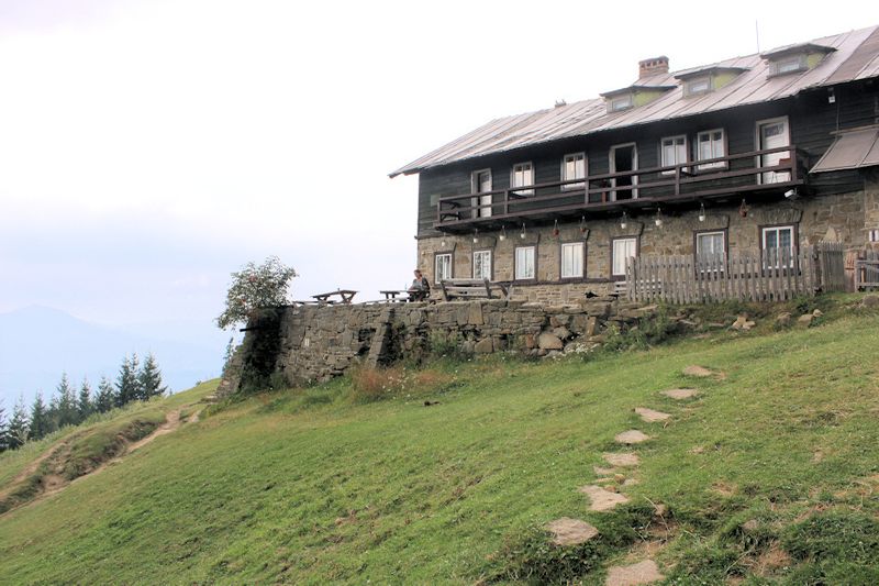 Cabana Fântânele (Bergütte) im Nationalpark Ceahlau - mit Übernachtungsmöglichleiten