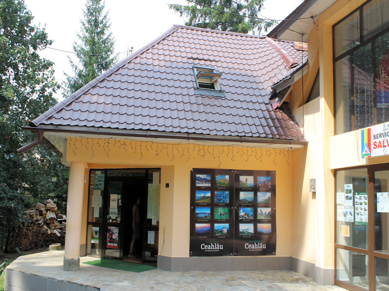 Informtionszentrum für Wanderungen in Gebiet von Ceahlau