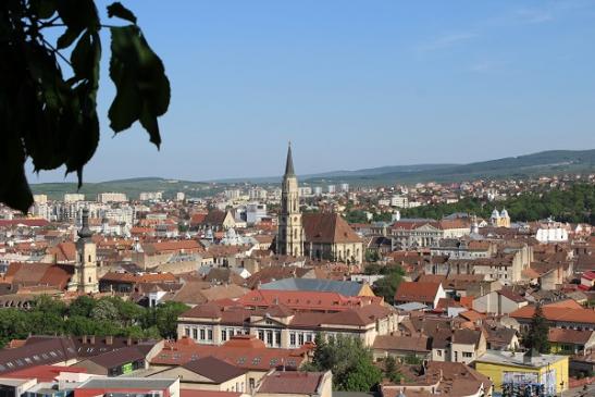 Blick auf Cluj Napoca (Klausenburg)