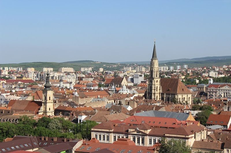 Blick auf Cluj Napoca (Klausenburg) Blick auf Cluj Napoca (Klausenburg)