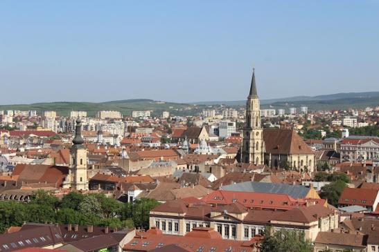 Blick auf Cluj Napoca (Klausenburg)