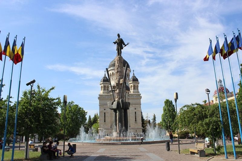 Die Orthodoxe Kathedrale von Cluj Napoca (Klausenburg) - Piata Avram Lancu Die Orthodoxe Kathedrale von Cluj Napoca (Klausenburg) - Piata Avram Lancu