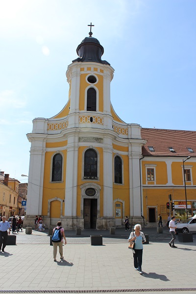 Im Zentrum von Cluj Napoca (Klausenburg)