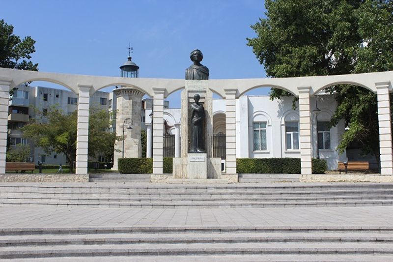 Das Mihai Eminescu Denkmal in Constanța Das Mihai Eminescu Denkmal in Constanța