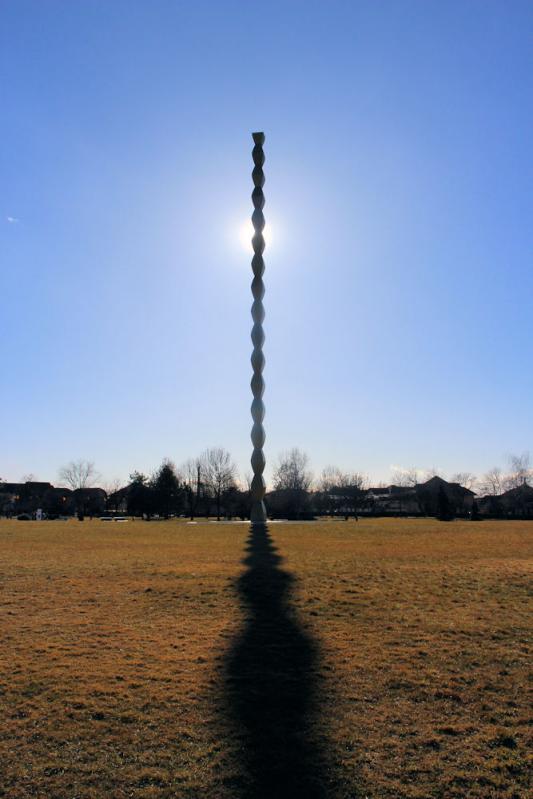 Die endlose Säule im Park der Endlosen Säule