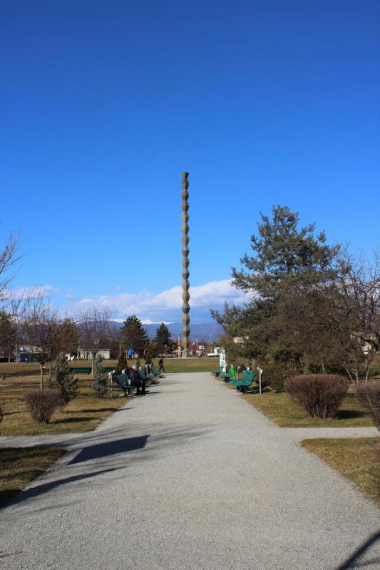 Die endlose Säule im Park der Endlosen Säule