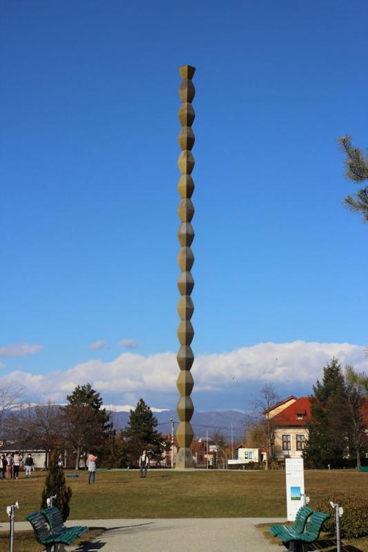 Die endlose Säule im Park der Endlosen Säule