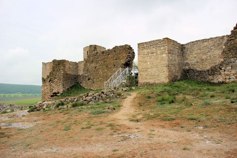 Foto: Blick auf die Festung Enisala Blick auf die Festung Enisala