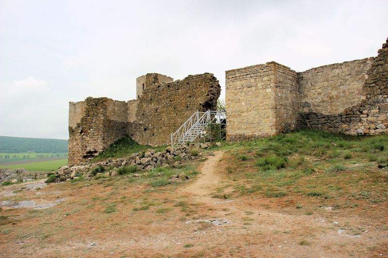 Blick auf die Festung Enisala