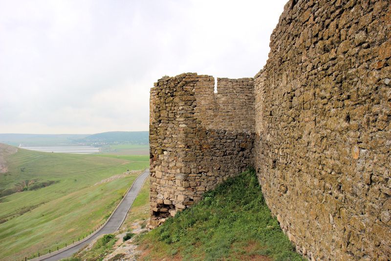 Blick auf die Festung Enisala