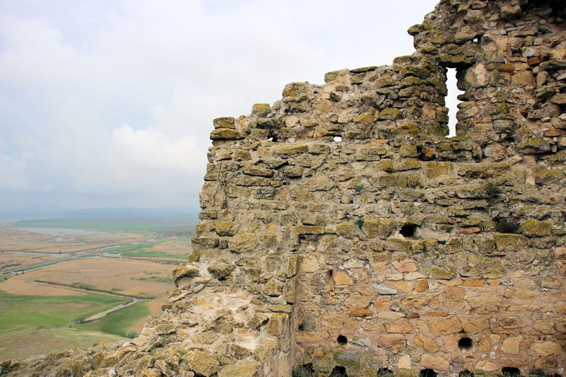 Foto: Blick auf die Festung Enisala Blick auf die Festung Enisala
