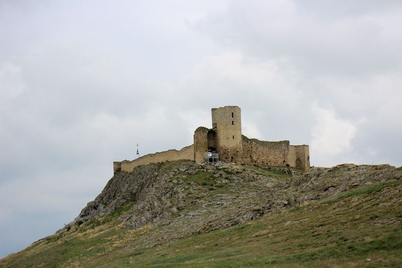 Blick auf die Festung Enisala