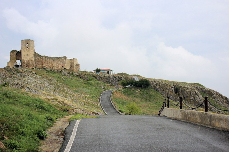 Blick auf die Festung Enisala