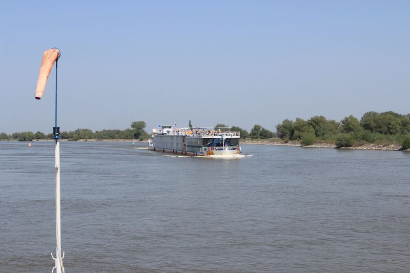 Auf der Donau zwischen Tulcea und Sulina