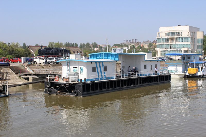 Die Anlegestelle von Tulcea