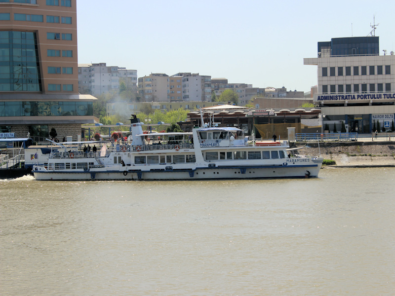 MS Maramures in Tulcea - Fahrt von Tulcea nach Sulina