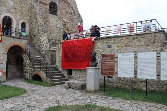 Die Festung Neamt (Cetatea Nemat) in Tirgu Neamt (dt.: Deutscher Markt)