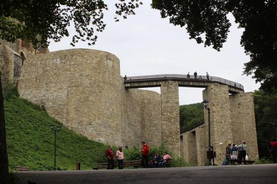 Die Festung Neamt (Cetatea Nemat) in Tirgu Neamt (dt.: Deutscher Markt)